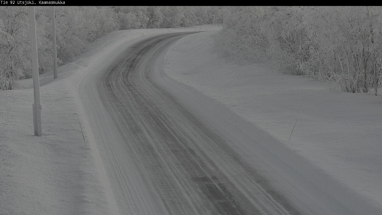 Weather Camera Image Road 92 Utsjoki, Kaamasmukka, Utsjoki, Lappi