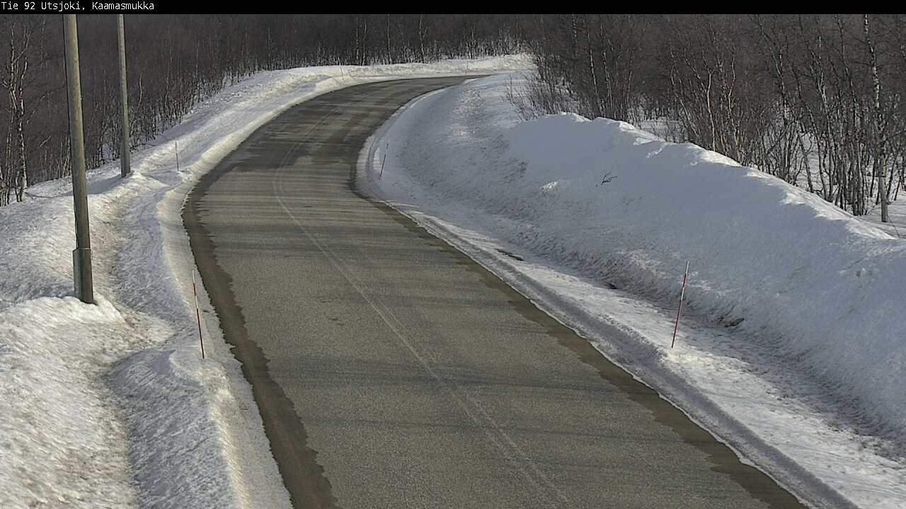 Weather Camera Image Road 92 Utsjoki, Kaamasmukka, Utsjoki, Lappi