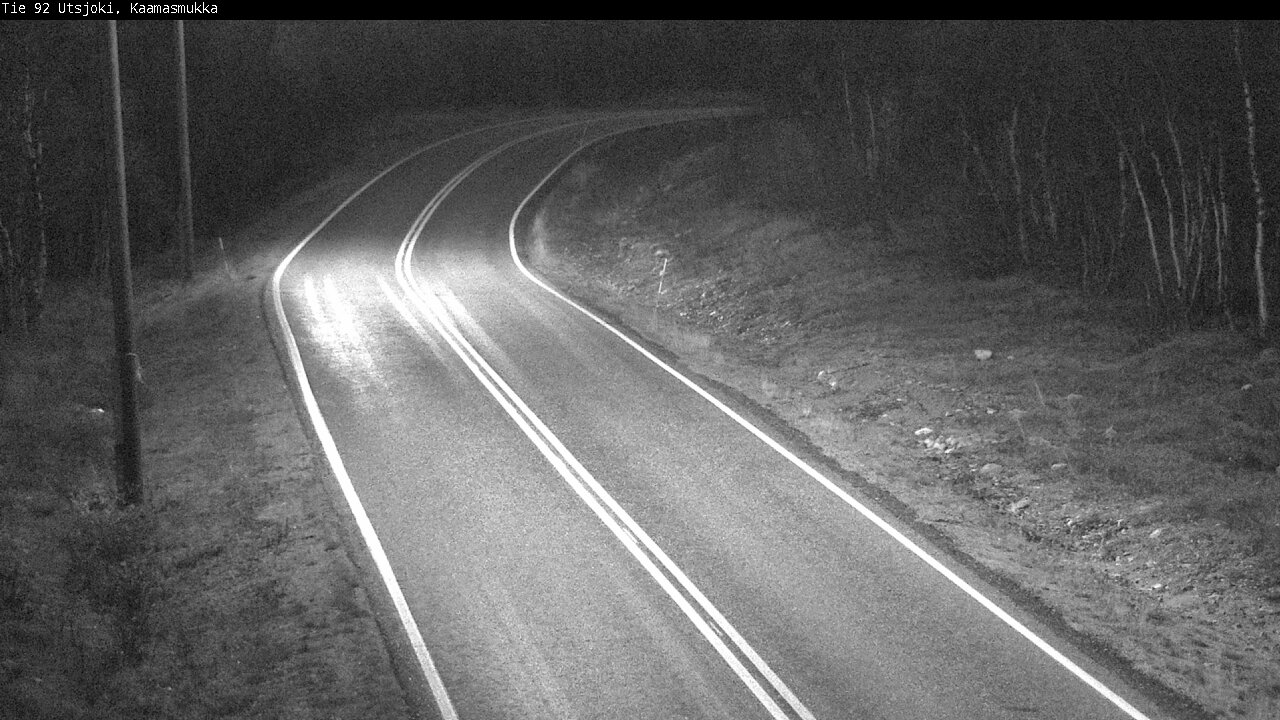 Kelikamerat Kuva Tie 92 Utsjoki, Kaamasmukka, Utsjoki, Lappi