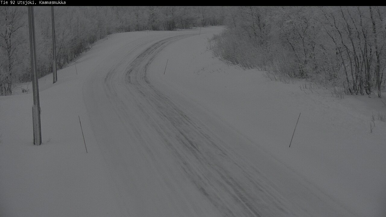 Kelikamerat Kuva Tie 92 Utsjoki, Kaamasmukka, Utsjoki, Lappi