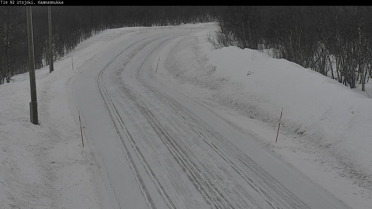 Weather Camera Image Road 92 Utsjoki, Kaamasmukka, Utsjoki, Lappi