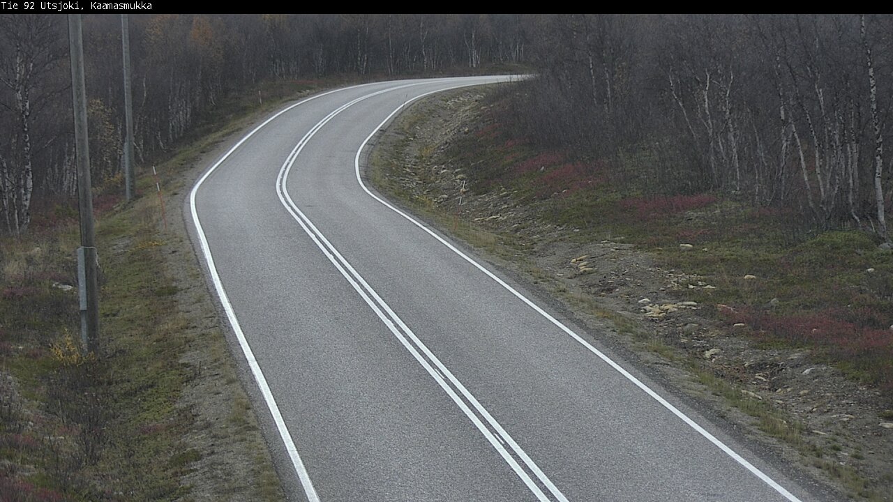 Kelikamerat Kuva Tie 92 Utsjoki, Kaamasmukka, Utsjoki, Lappi