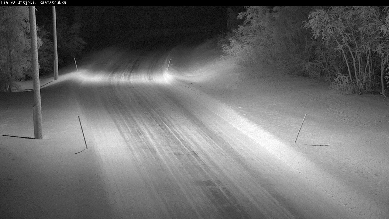 Kelikamerat Kuva Tie 92 Utsjoki, Kaamasmukka, Utsjoki, Lappi