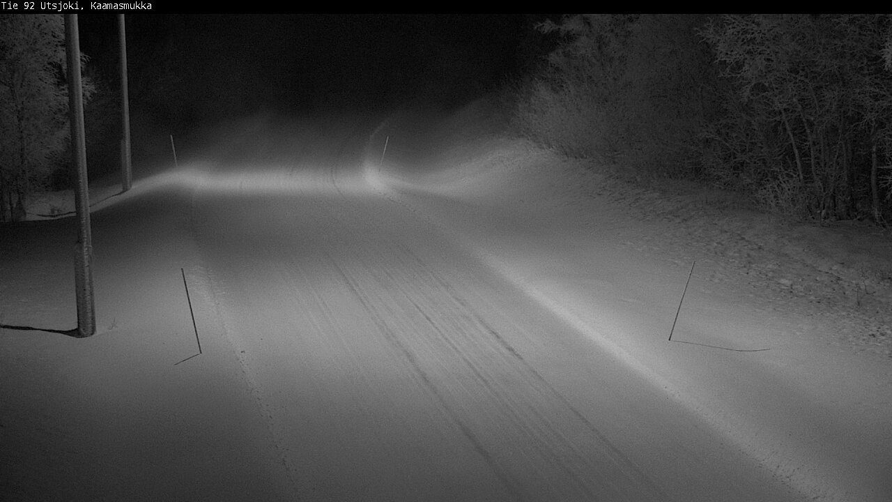 Kelikamerat Kuva Tie 92 Utsjoki, Kaamasmukka, Utsjoki, Lappi