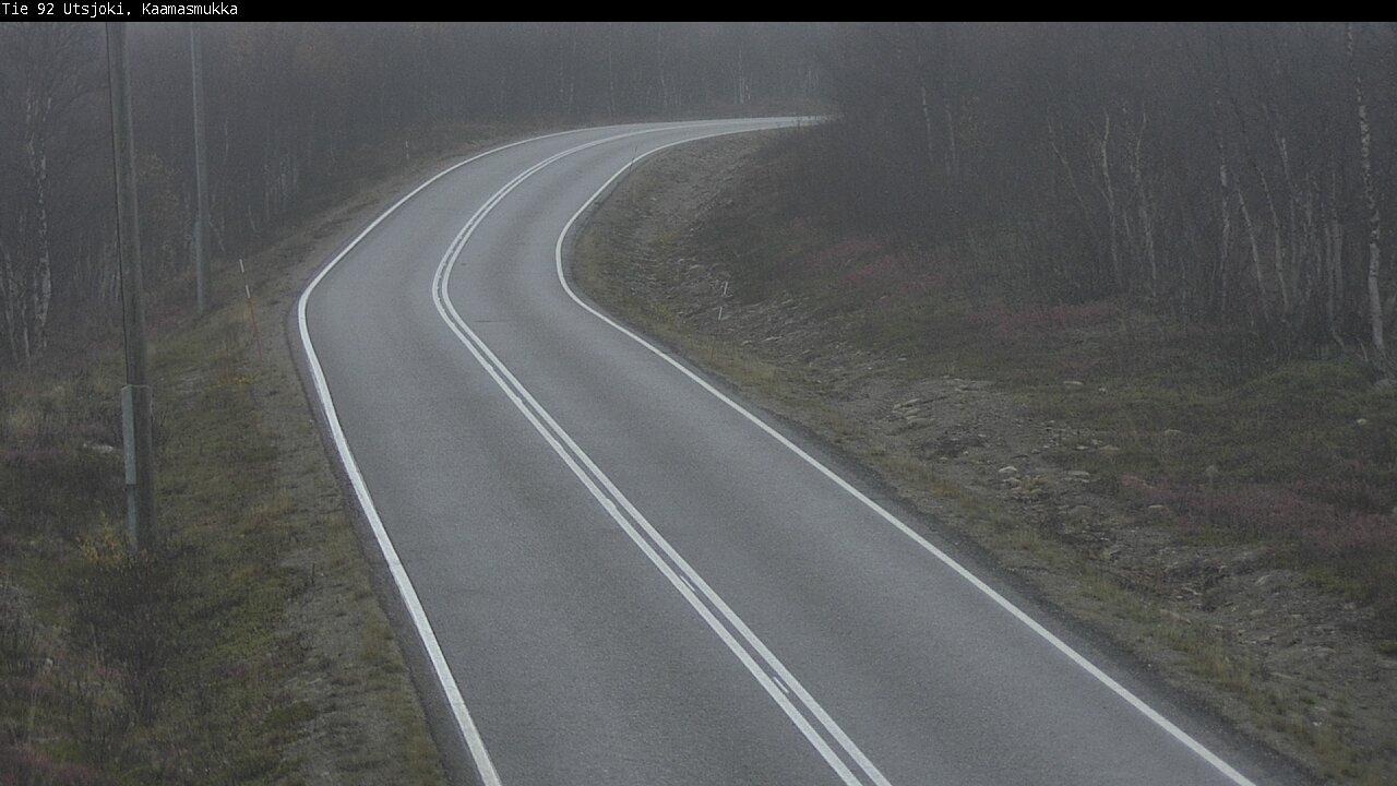 Kelikamerat Kuva Tie 92 Utsjoki, Kaamasmukka, Utsjoki, Lappi