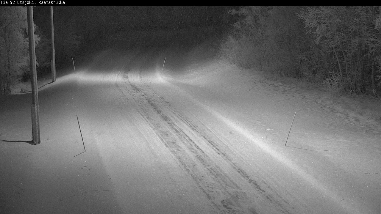 Kelikamerat Kuva Tie 92 Utsjoki, Kaamasmukka, Utsjoki, Lappi