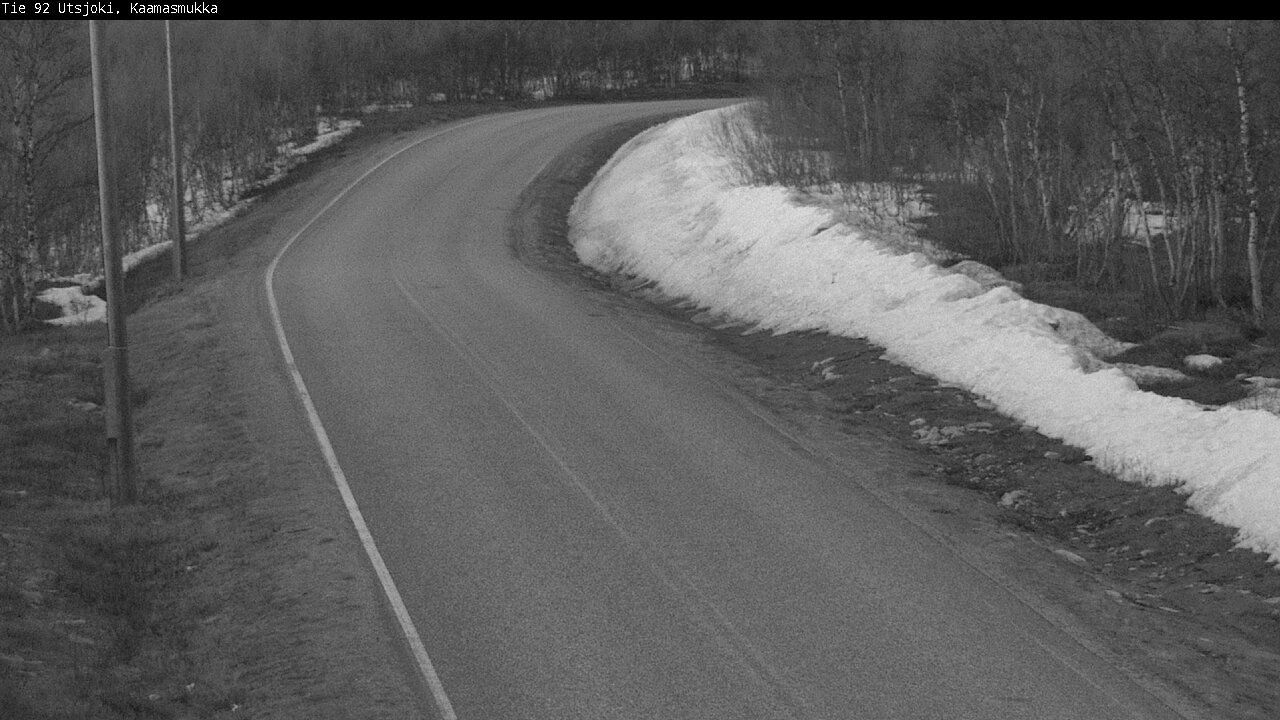 Kelikamerat Kuva Tie 92 Utsjoki, Kaamasmukka, Utsjoki, Lappi