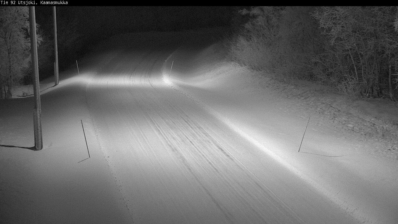 Kelikamerat Kuva Tie 92 Utsjoki, Kaamasmukka, Utsjoki, Lappi