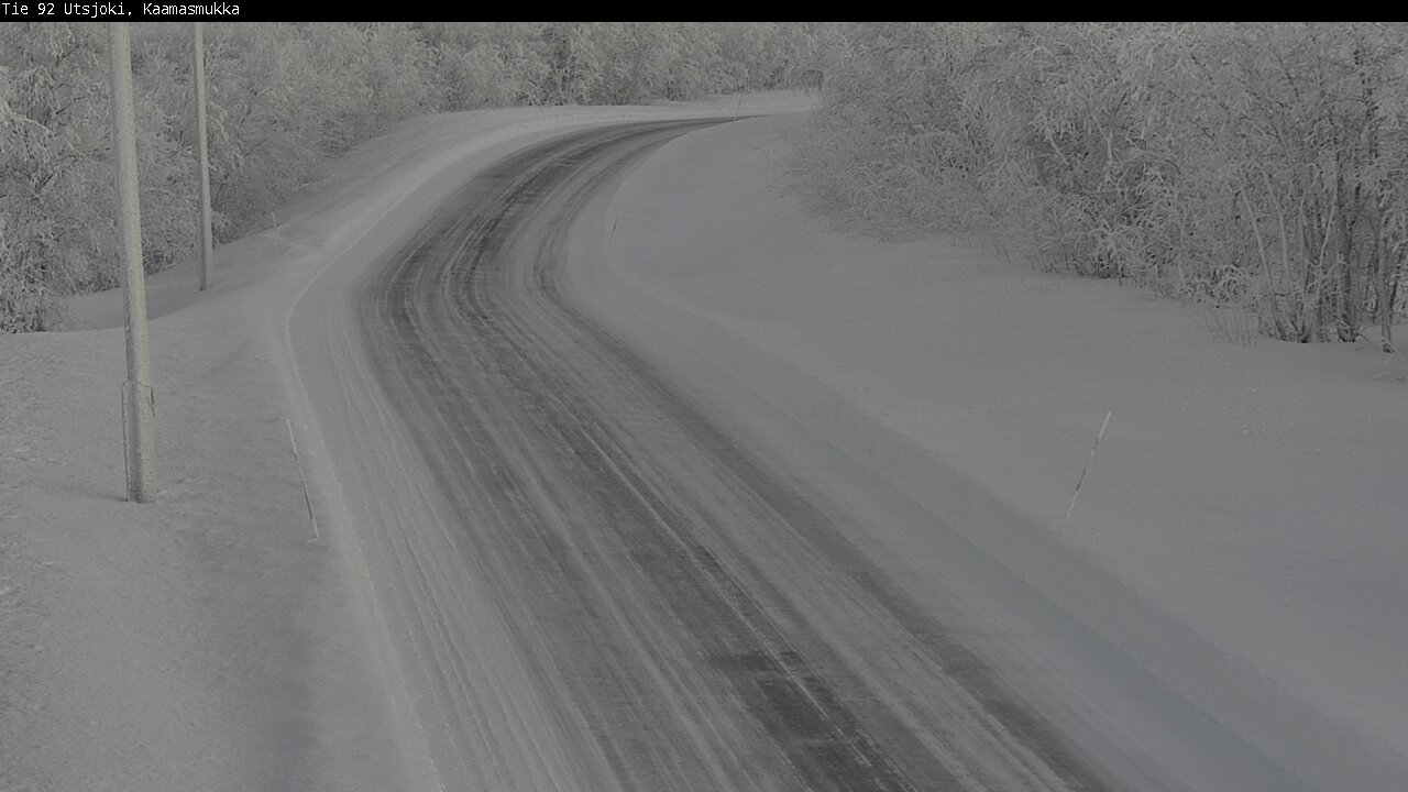 Kelikamerat Kuva Tie 92 Utsjoki, Kaamasmukka, Utsjoki, Lappi