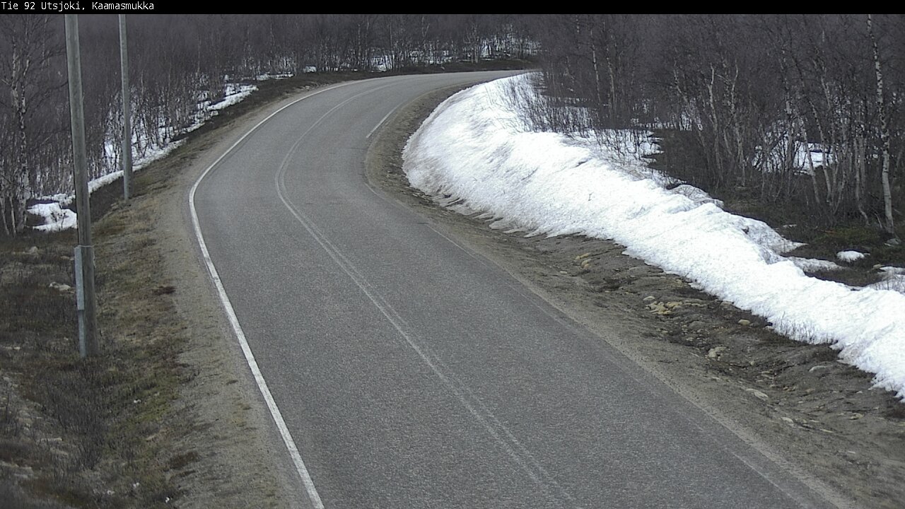 Weather Camera Image Road 92 Utsjoki, Kaamasmukka, Utsjoki, Lappi