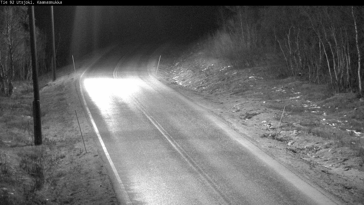Kelikamerat Kuva Tie 92 Utsjoki, Kaamasmukka, Utsjoki, Lappi