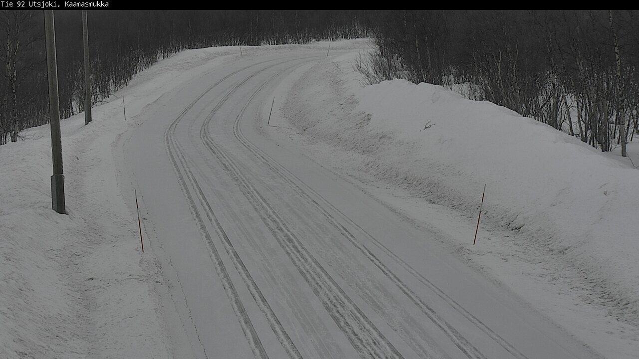 Weather Camera Image Road 92 Utsjoki, Kaamasmukka, Utsjoki, Lappi