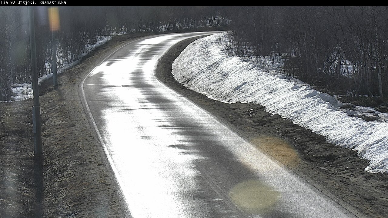 Weather Camera Image Väg 92 Utsjoki, Kaamasmukka, Utsjoki, Lappi
