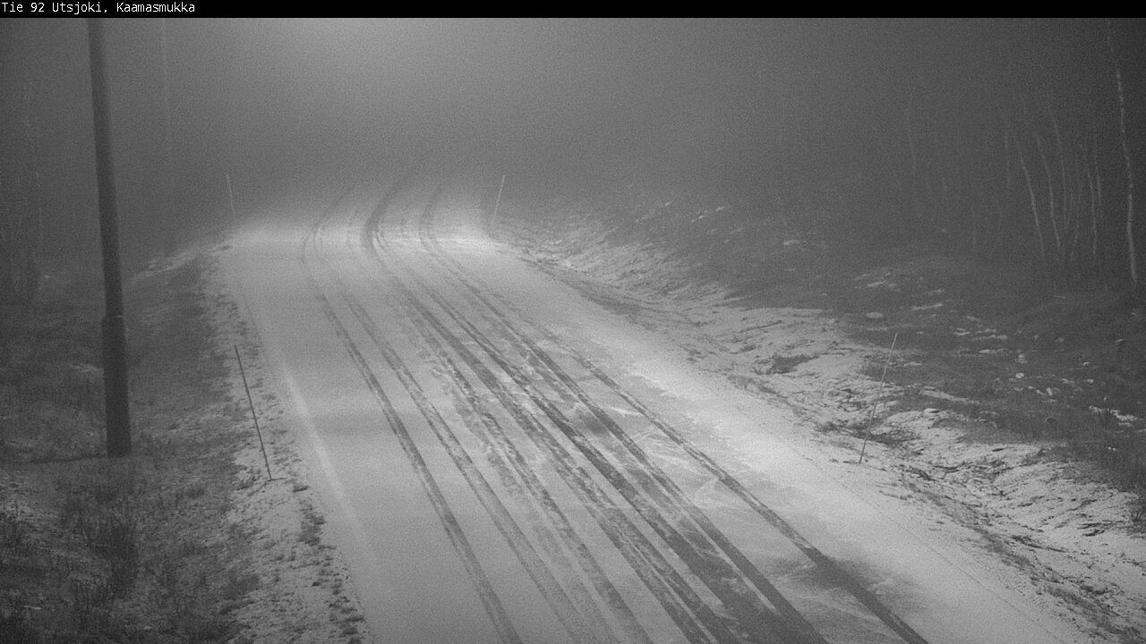 Kelikamerat Kuva Tie 92 Utsjoki, Kaamasmukka, Utsjoki, Lappi