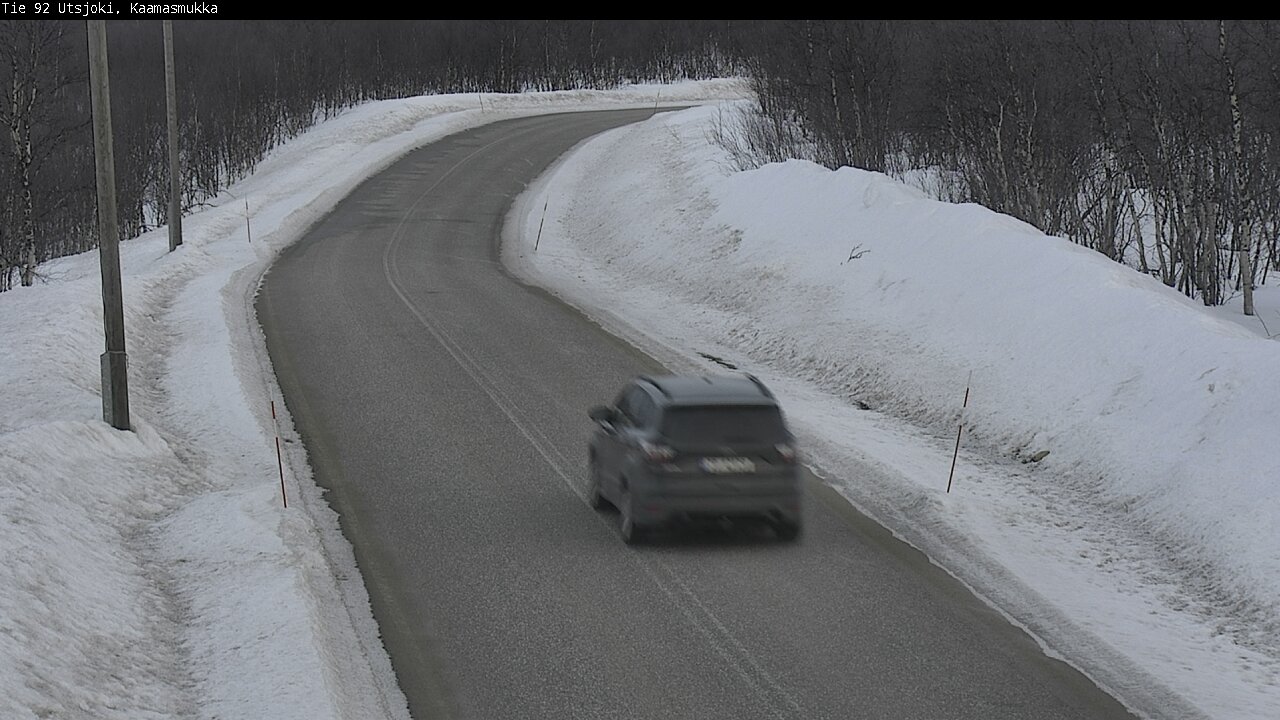 Weather Camera Image Road 92 Utsjoki, Kaamasmukka, Utsjoki, Lappi