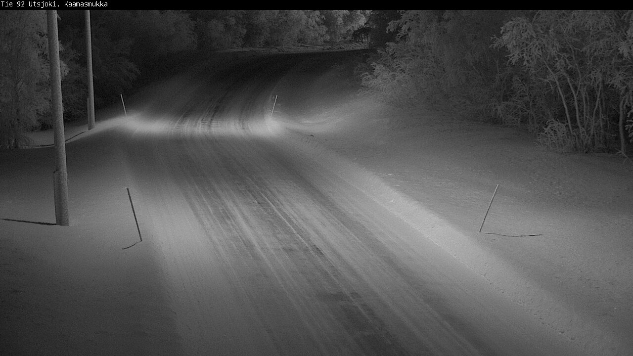 Kelikamerat Kuva Tie 92 Utsjoki, Kaamasmukka, Utsjoki, Lappi