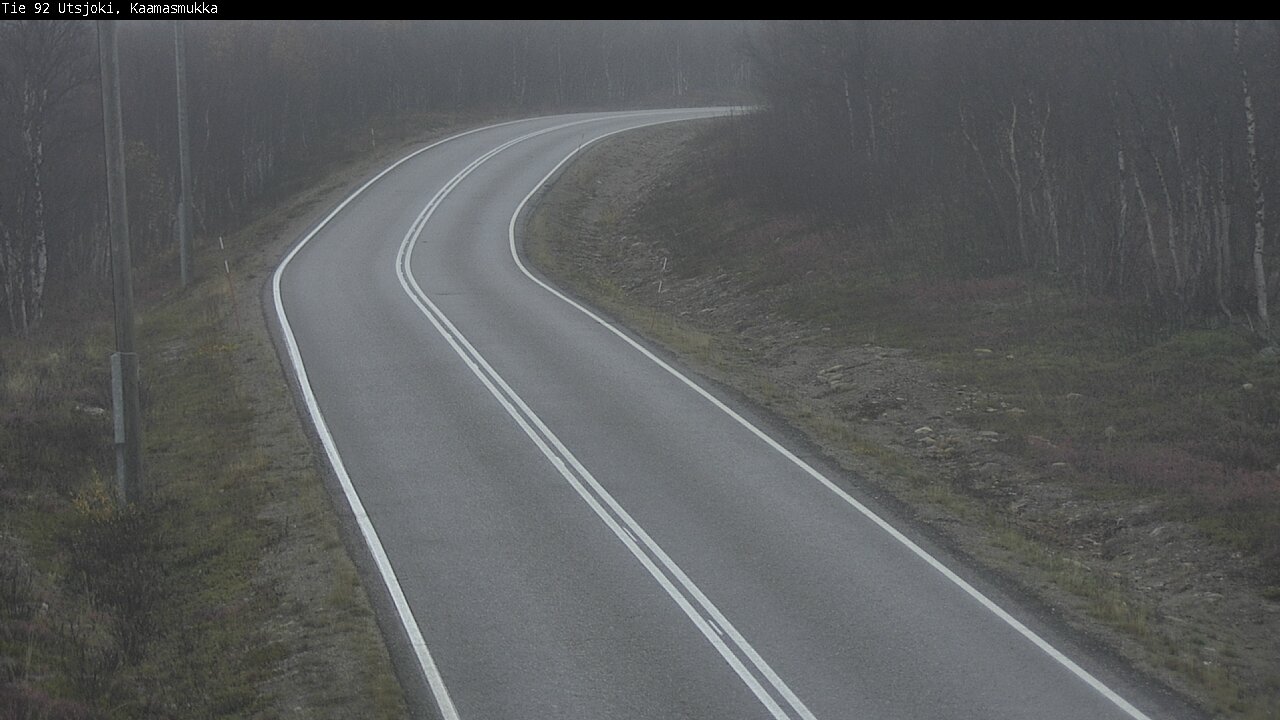 Kelikamerat Kuva Tie 92 Utsjoki, Kaamasmukka, Utsjoki, Lappi