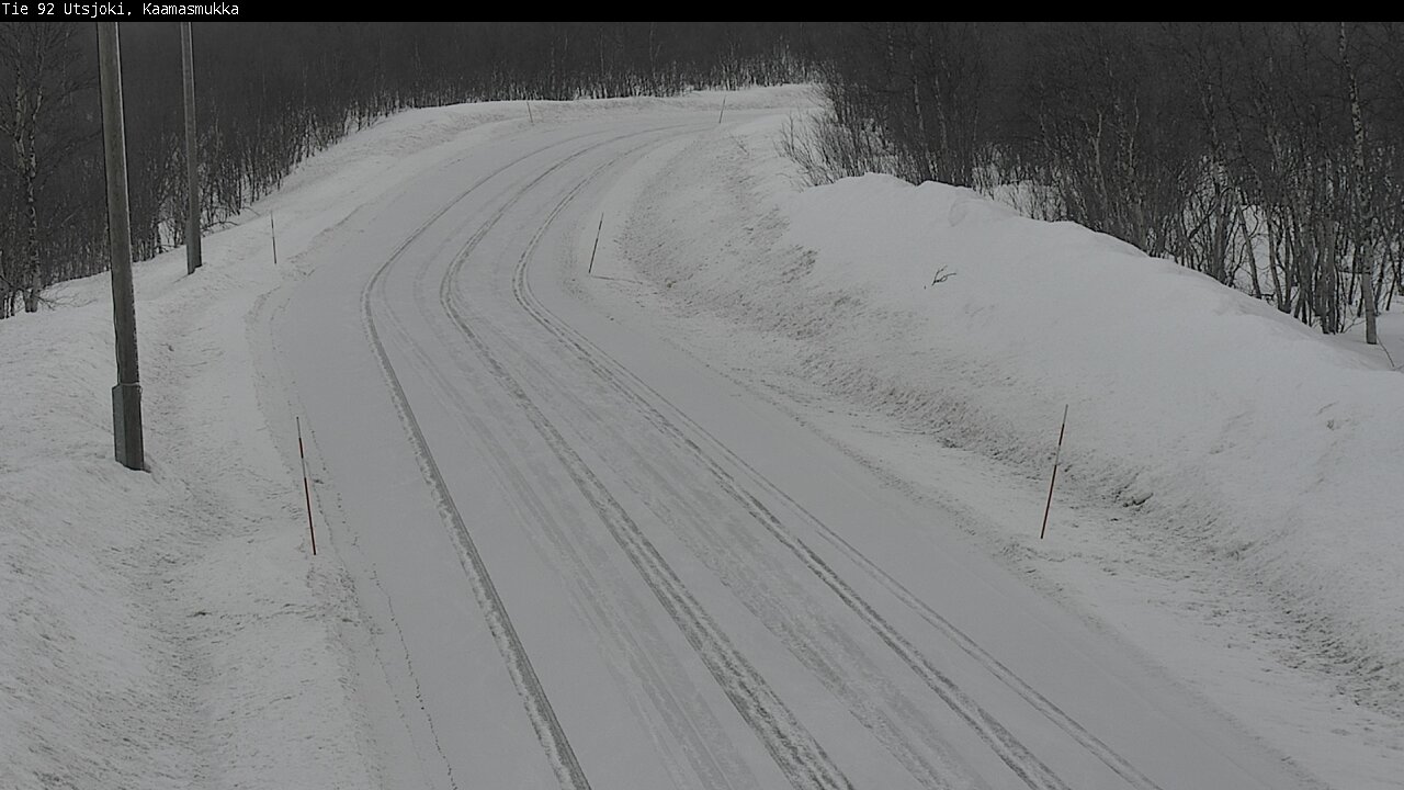 Weather Camera Image Road 92 Utsjoki, Kaamasmukka, Utsjoki, Lappi