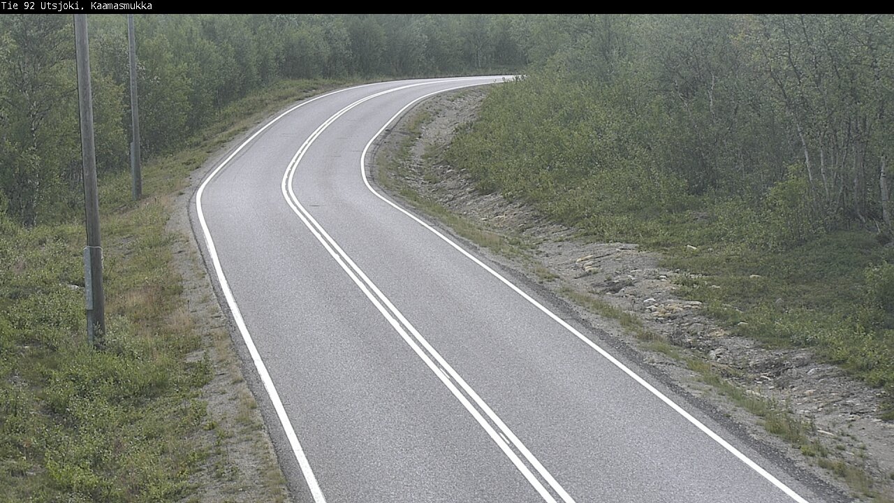 Weather Camera Image Road 92 Utsjoki, Kaamasmukka, Utsjoki, Lappi