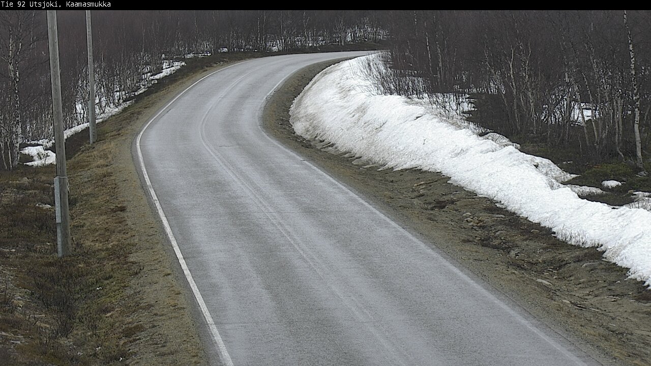 Weather Camera Image Road 92 Utsjoki, Kaamasmukka, Utsjoki, Lappi