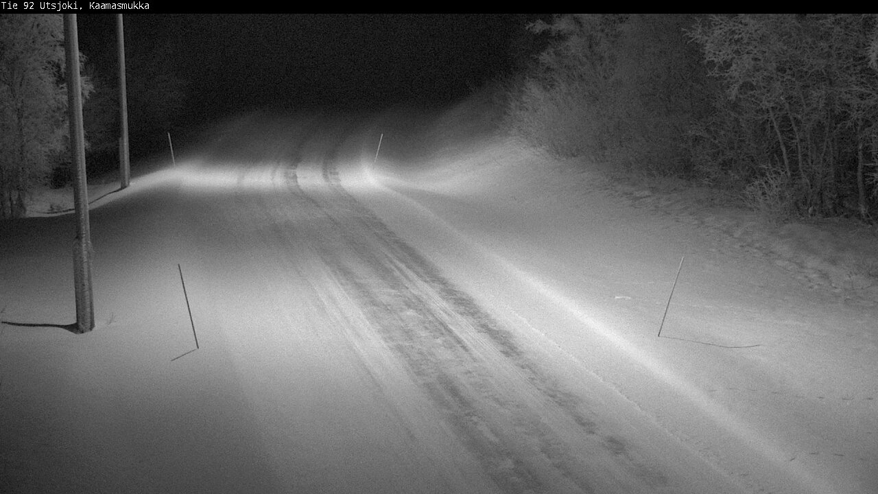 Kelikamerat Kuva Tie 92 Utsjoki, Kaamasmukka, Utsjoki, Lappi