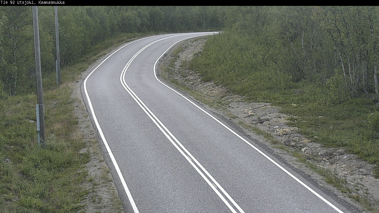 Weather Camera Image Road 92 Utsjoki, Kaamasmukka, Utsjoki, Lappi