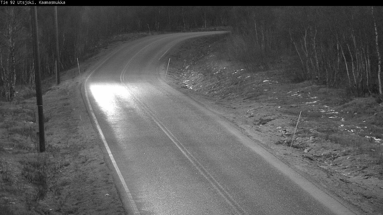 Kelikamerat Kuva Tie 92 Utsjoki, Kaamasmukka, Utsjoki, Lappi