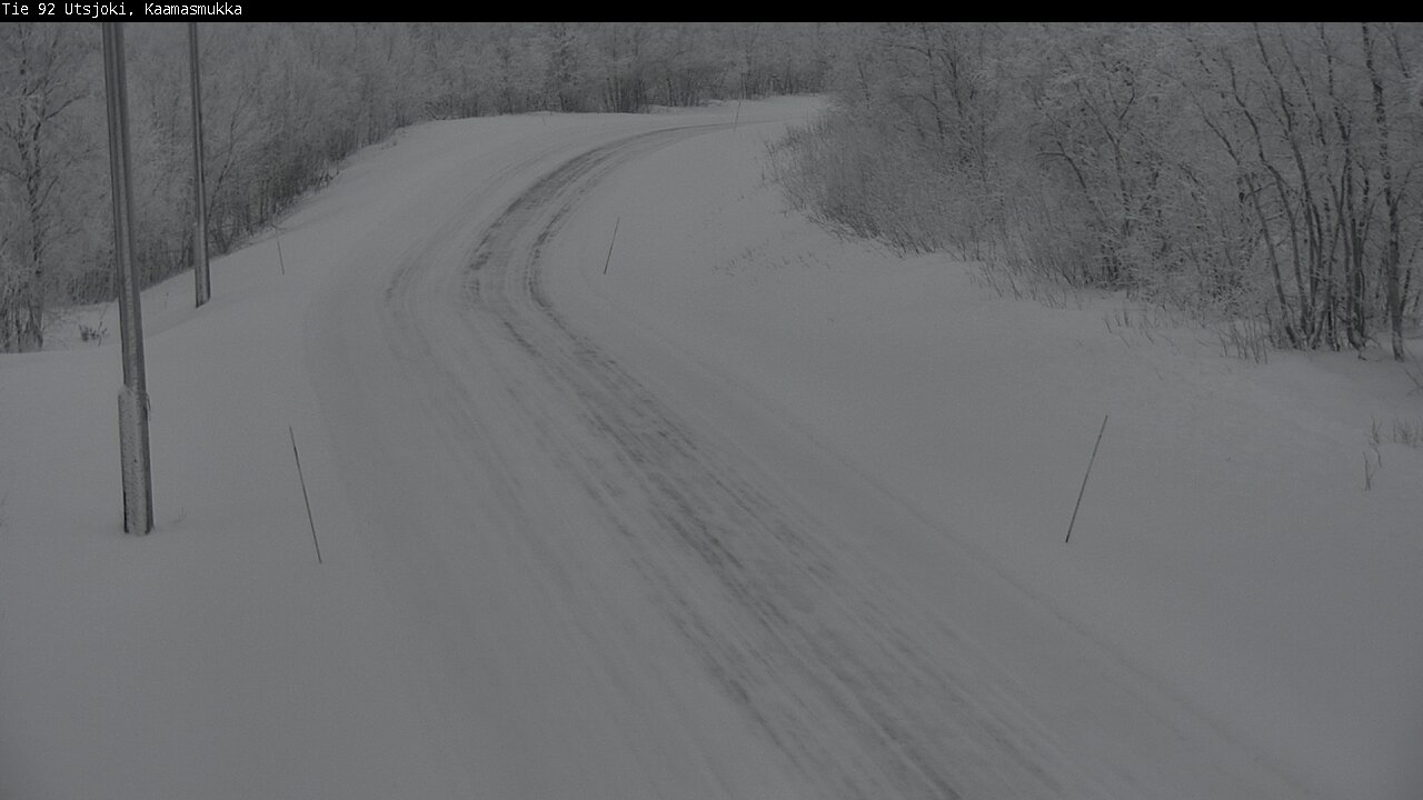 Kelikamerat Kuva Tie 92 Utsjoki, Kaamasmukka, Utsjoki, Lappi