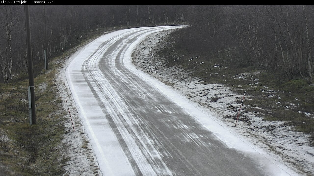 Kelikamerat Kuva Tie 92 Utsjoki, Kaamasmukka, Utsjoki, Lappi