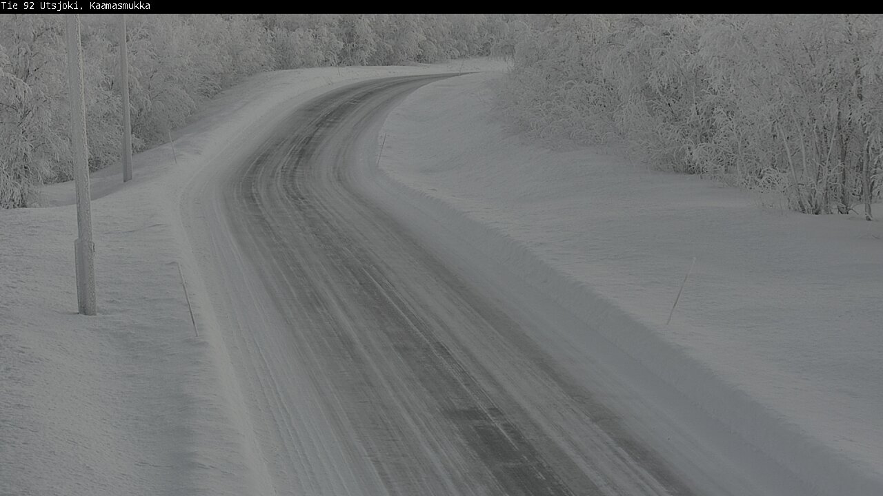 Weather Camera Image Road 92 Utsjoki, Kaamasmukka, Utsjoki, Lappi