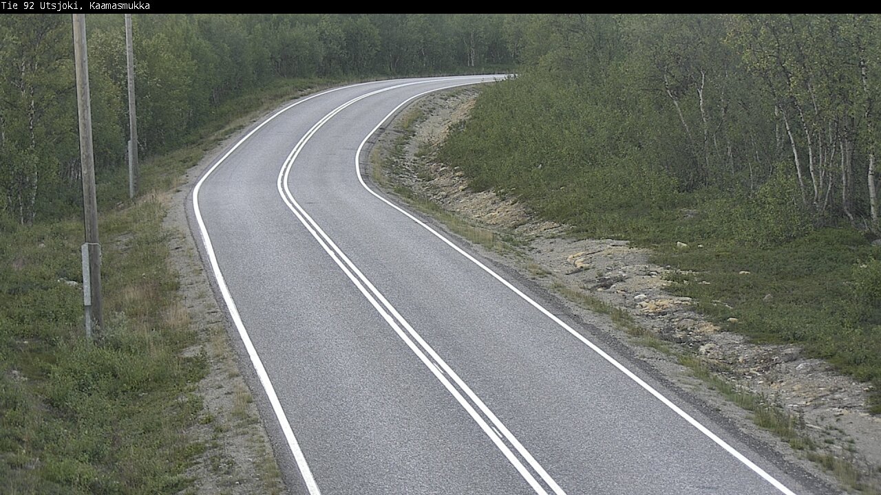 Kelikamerat Kuva Tie 92 Utsjoki, Kaamasmukka, Utsjoki, Lappi