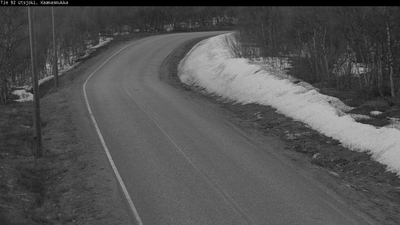 Weather Camera Image Road 92 Utsjoki, Kaamasmukka, Utsjoki, Lappi