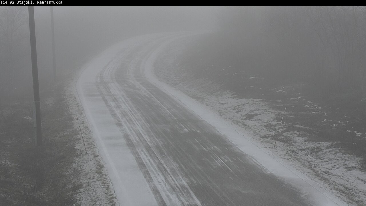 Kelikamerat Kuva Tie 92 Utsjoki, Kaamasmukka, Utsjoki, Lappi