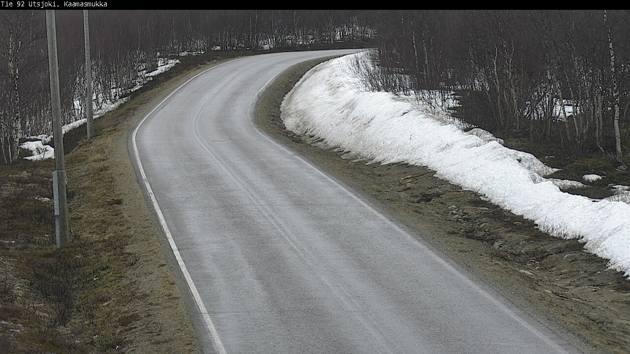 Weather Camera Image Road 92 Utsjoki, Kaamasmukka, Utsjoki, Lappi
