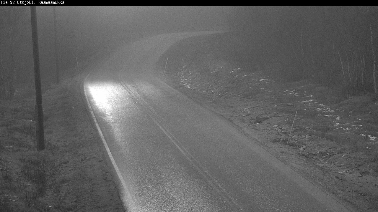 Kelikamerat Kuva Tie 92 Utsjoki, Kaamasmukka, Utsjoki, Lappi