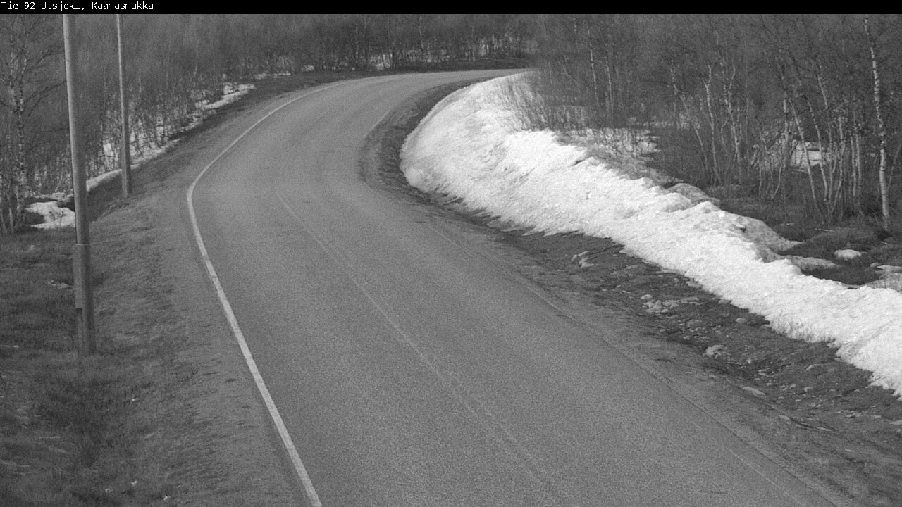 Kelikamerat Kuva Tie 92 Utsjoki, Kaamasmukka, Utsjoki, Lappi