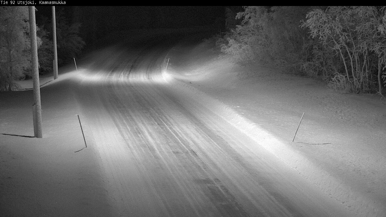 Kelikamerat Kuva Tie 92 Utsjoki, Kaamasmukka, Utsjoki, Lappi