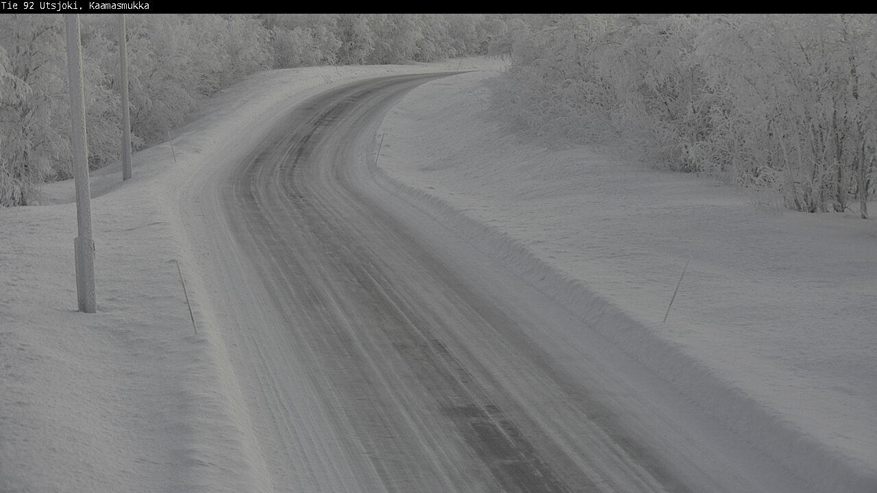 Weather Camera Image Road 92 Utsjoki, Kaamasmukka, Utsjoki, Lappi