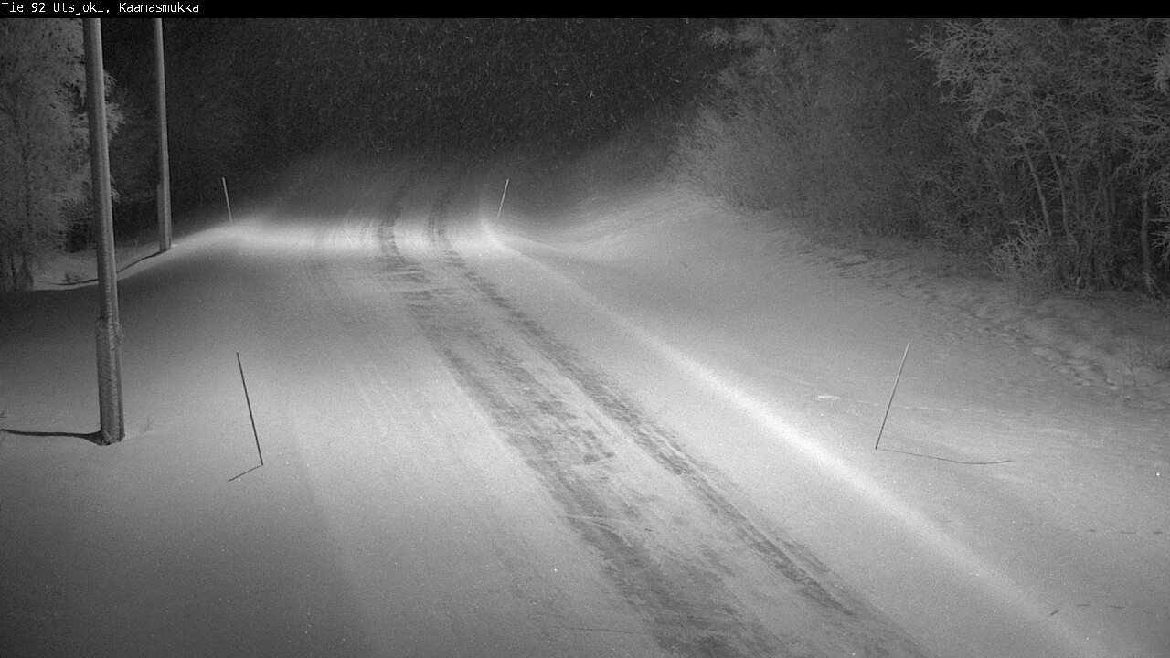 Kelikamerat Kuva Tie 92 Utsjoki, Kaamasmukka, Utsjoki, Lappi