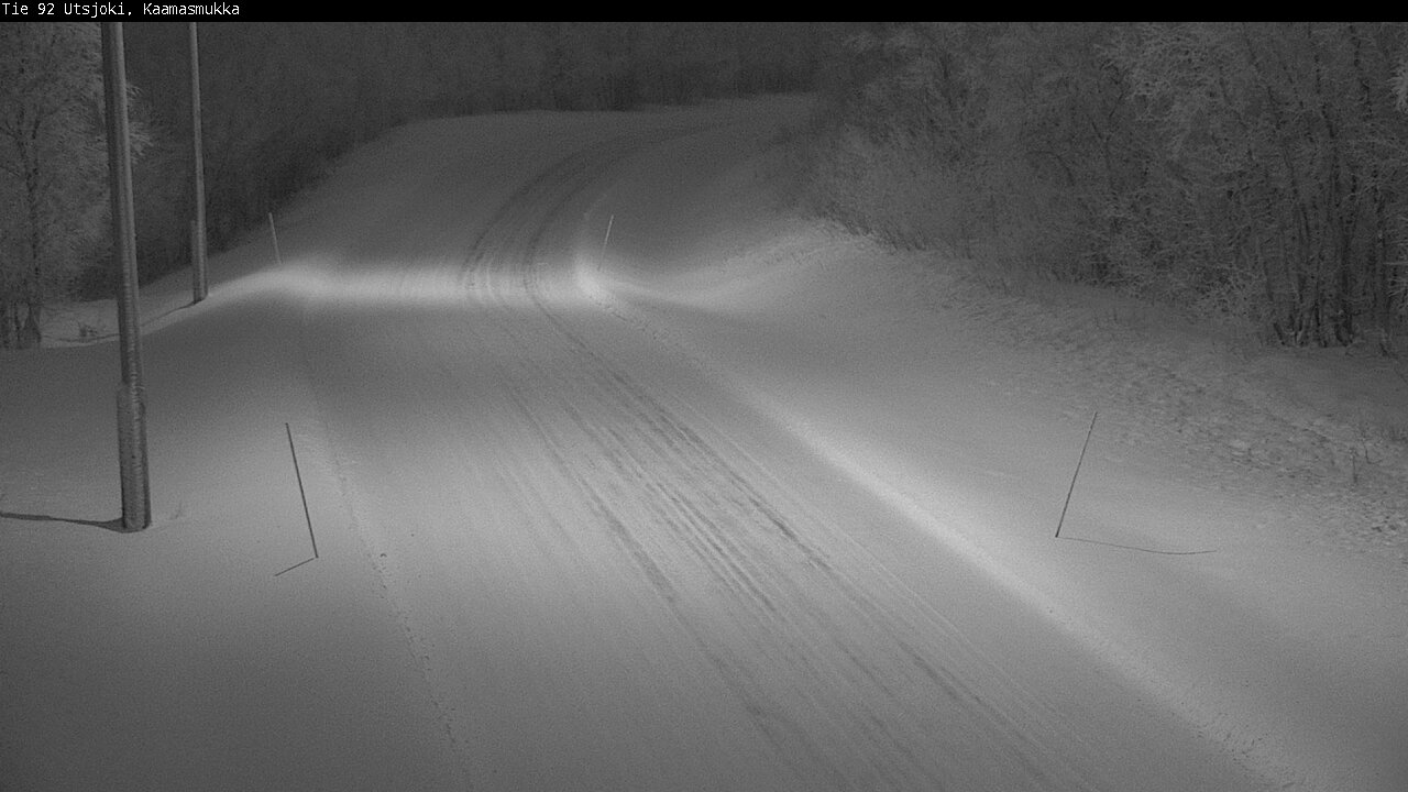 Kelikamerat Kuva Tie 92 Utsjoki, Kaamasmukka, Utsjoki, Lappi