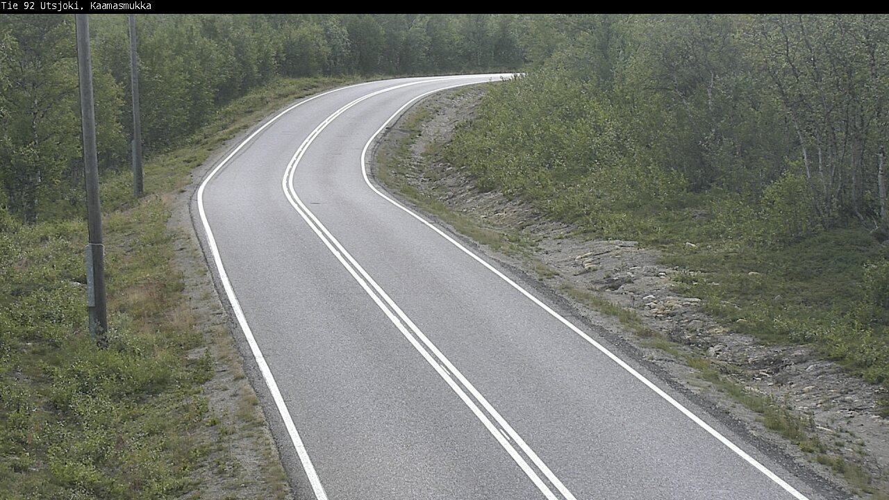 Weather Camera Image Road 92 Utsjoki, Kaamasmukka, Utsjoki, Lappi