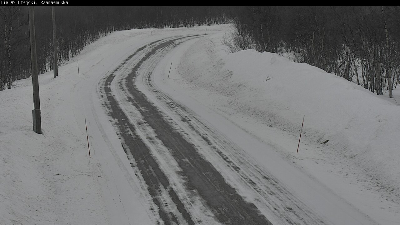 Weather Camera Image Road 92 Utsjoki, Kaamasmukka, Utsjoki, Lappi