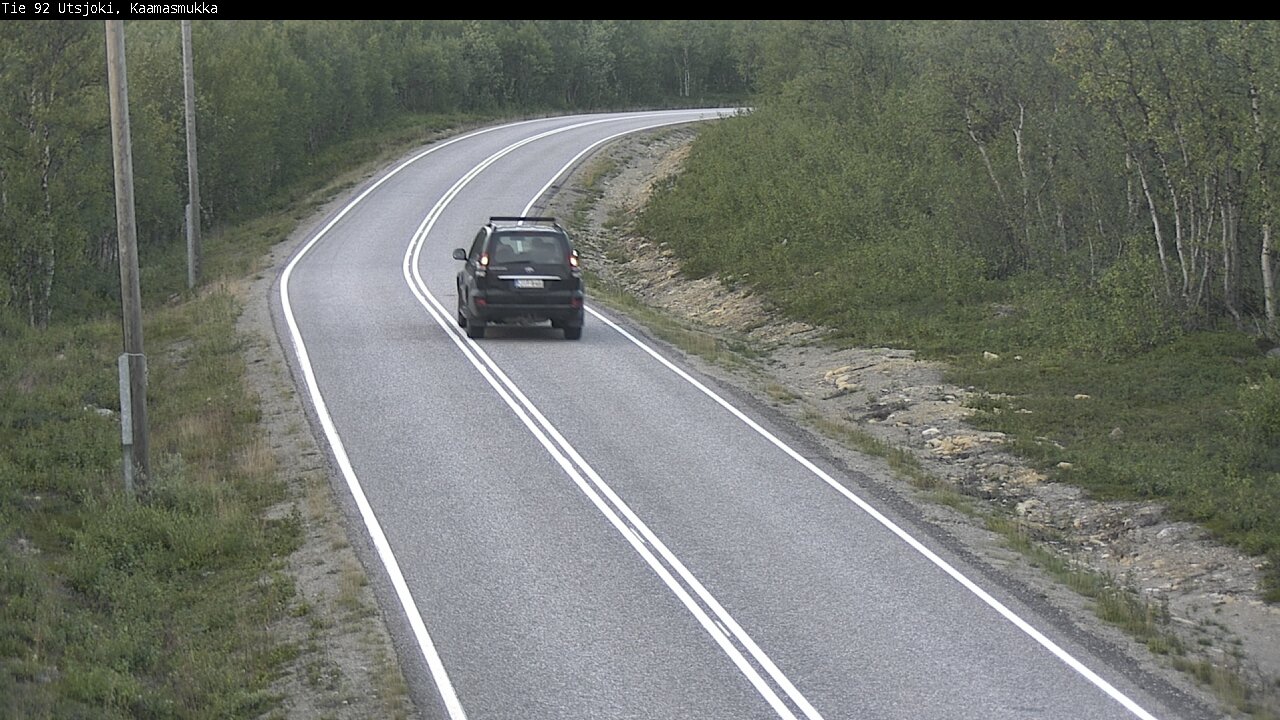 Kelikamerat Kuva Tie 92 Utsjoki, Kaamasmukka, Utsjoki, Lappi