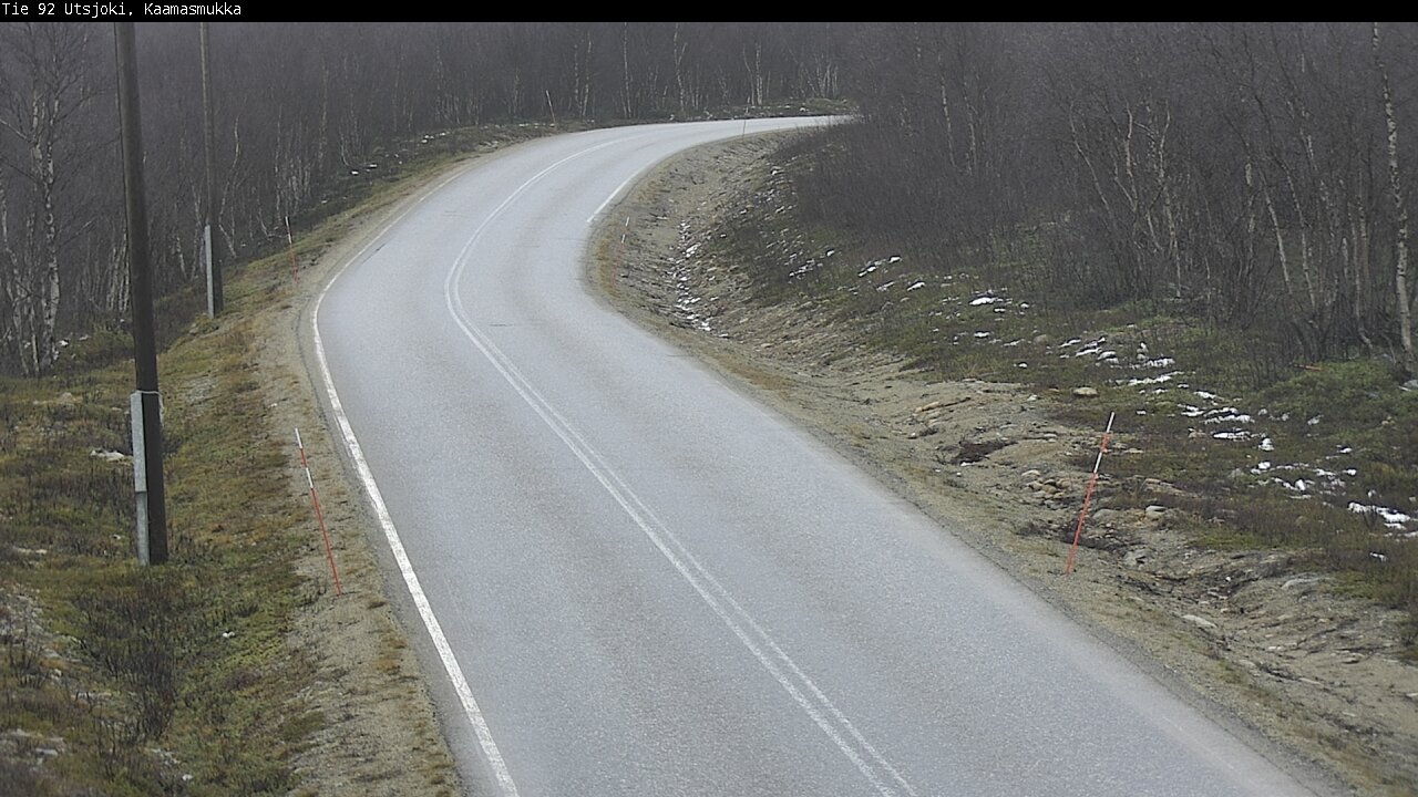 Kelikamerat Kuva Tie 92 Utsjoki, Kaamasmukka, Utsjoki, Lappi