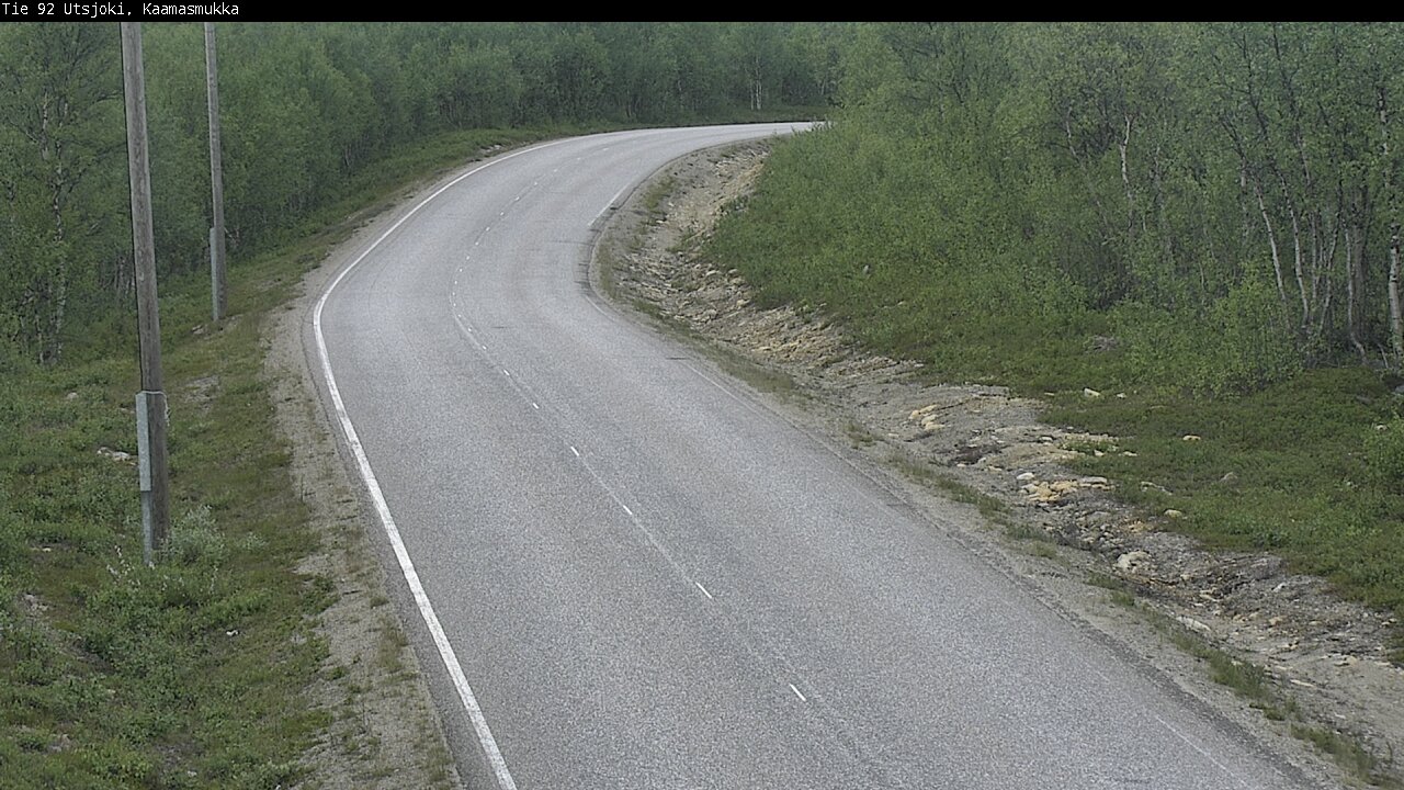 Kelikamerat Kuva Tie 92 Utsjoki, Kaamasmukka, Utsjoki, Lappi
