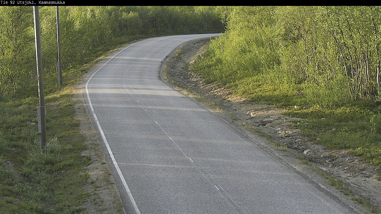 Kelikamerat Kuva Tie 92 Utsjoki, Kaamasmukka, Utsjoki, Lappi
