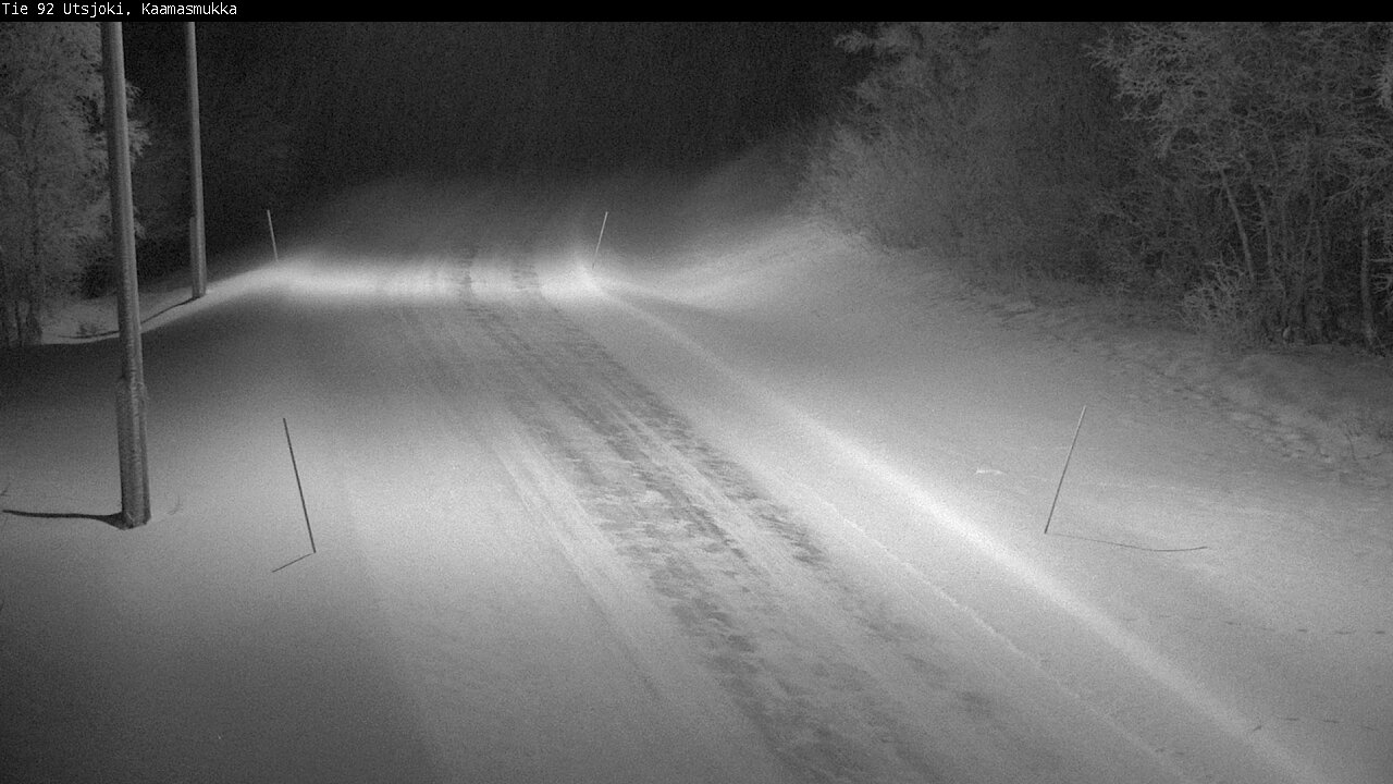 Kelikamerat Kuva Tie 92 Utsjoki, Kaamasmukka, Utsjoki, Lappi