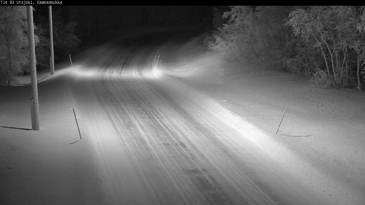 Kelikamerat Kuva Tie 92 Utsjoki, Kaamasmukka, Utsjoki, Lappi