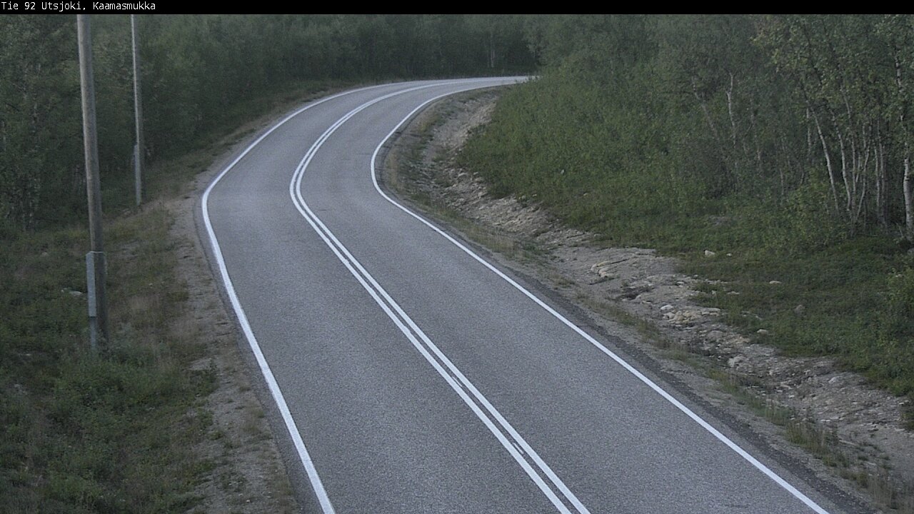 Kelikamerat Kuva Tie 92 Utsjoki, Kaamasmukka, Utsjoki, Lappi
