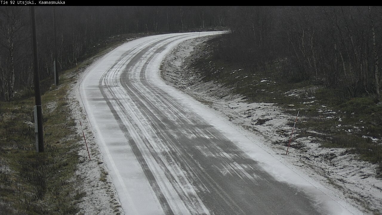 Kelikamerat Kuva Tie 92 Utsjoki, Kaamasmukka, Utsjoki, Lappi